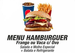 Menu Hambúrguer