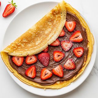 Crêpe Nutella Fraise