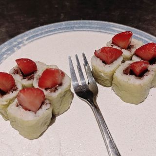 196 - Nutella maki fragola