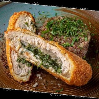 Croqueta a la Kyiv + Alforfón hervido ( Comida Artesana )