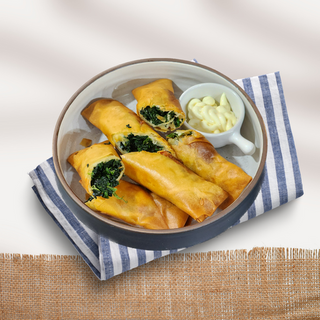 Poh Pia Phak Kom Cheese (4 Uds.)