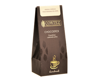 CHOCOSTICK CZEKOLADA CIEMNA Z IMBIREM 40G