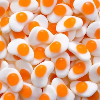 Huevos fritos - por 100 gramos