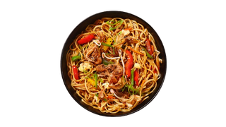 YAKISOBA with slow cooked Pulled Beef