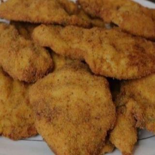 Escalopines con patatas