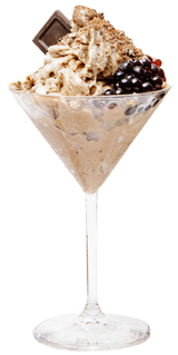 Chocolate & Bailey's Snow Cocktail