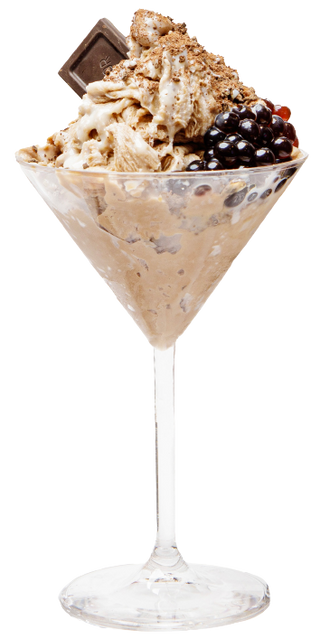 Chocolate & Bailey's Snow Cocktail