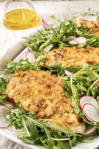 Escalope De Poulet Grillé Fromage