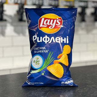 Чіпси Ley's Сметана Цибуля 120г