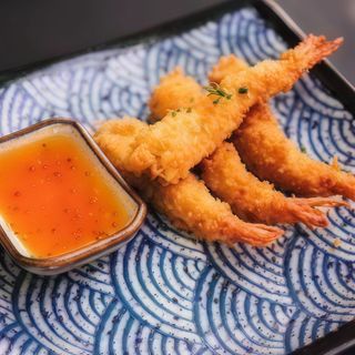 Tempura de Camarão com Panko