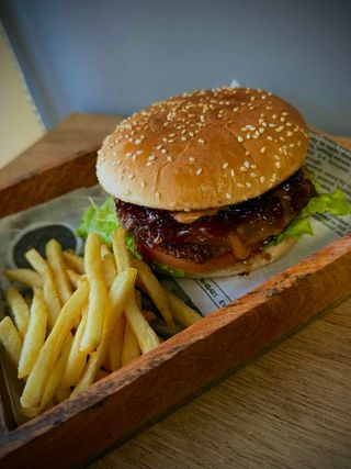 Телешки бургер