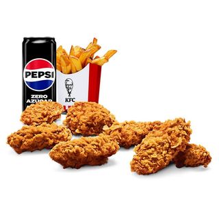 Menú 7 Alitas Picantes para 1