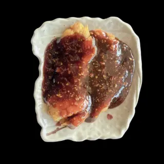 Pollo Con Salsa De Ajo