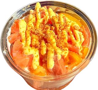 Minicheesecake salata salmone 