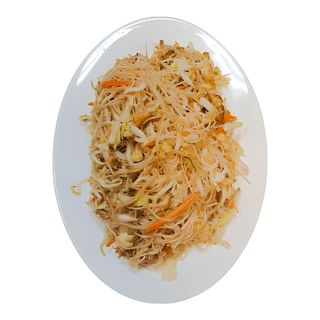 47. Пържени оризови спагети със зеленчуци и яйце (600г)