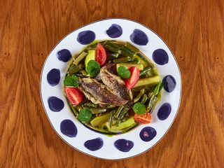 Смажена Мерлуза з соусом Бер Блан (360г)