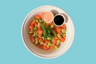 Large Pokè Salmon Chirashi