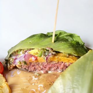 Keto burger