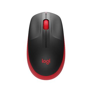 Logitech wireless mouse m190 - red
