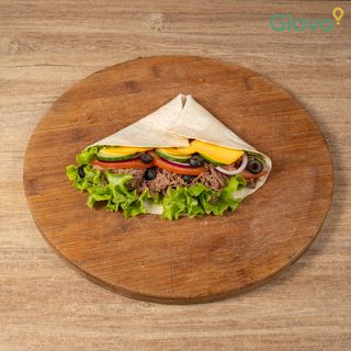 Тортила дърпано телешко и чедър (350г)