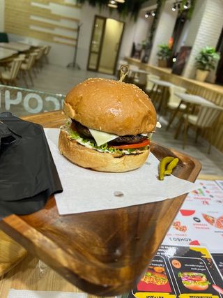 Чизбургер с говядиной