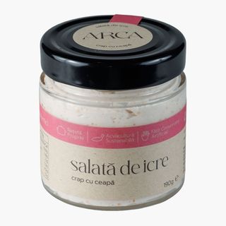 Salata icre crap cu ceapa 190 gr.