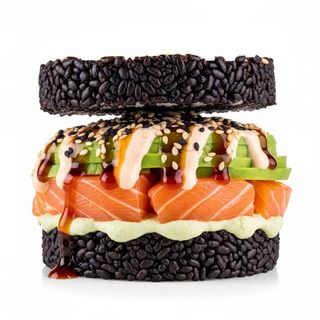 170. Sushi hamburger 1 pezzi