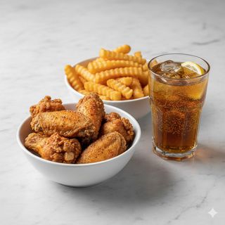 Menú 6 Alitas De Pollo (5 Uds.)