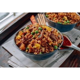 Beef Fried Rice & Vegetables
