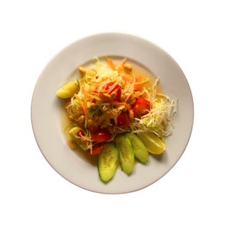 Тайландска салата със зелена папая 180г