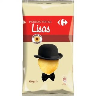 Patatas Fritas Lisas Carrefour 170 Gr.