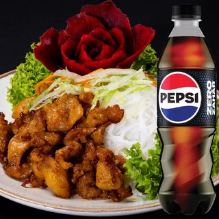 Meniu porc Bun Cha + Pepsi