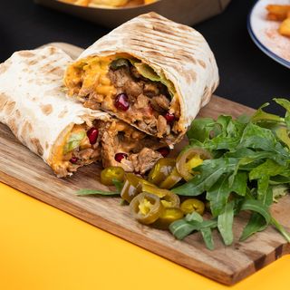 შაურმა ყველის სოუსით - დიდი