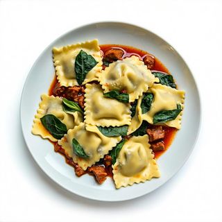 Ravioli verdi al vapore - 4 pz