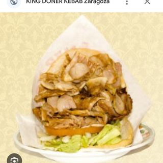 Kebab Ternera Con Todo Con Patatas Dentro