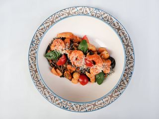 Спагетті з морепродуктами (~350g)