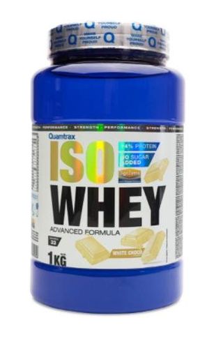 Isowhey White Chocolate Quamtrax 1Kg.