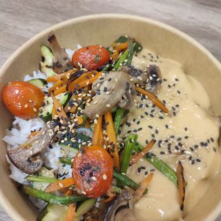 Salteado de Heura curry y arroz (450g)