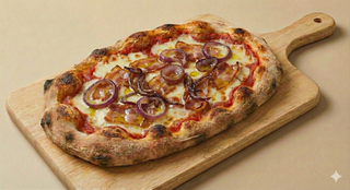 Pinsa Pancetta e cipolla