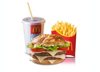 Menu Big Tasty Double