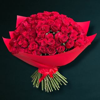 Buchet 101 Trandafiri Rosii