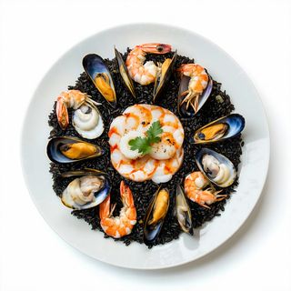 Paella negra (para 2 personas)