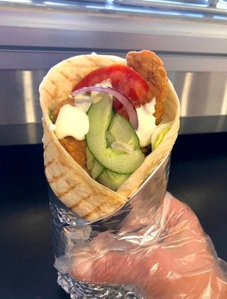 Chicken Strips Wrap duży