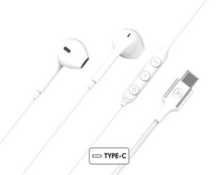 Auriculares Force Play Kp Usb-C Blanco - 3571211481317