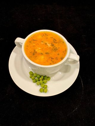 Суп гороховий з куркою (350г)