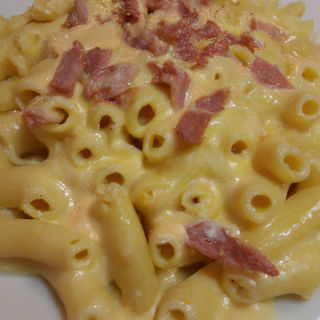 Carbonara Con Pasta Rellena