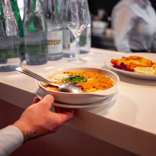 Açorda de Marisco - Meia Dose