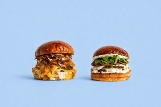 №2 Double burger + №3 Double burger