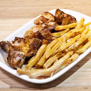 Meio Frango Guarnecido