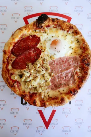 Pizza Quatro Stagioni + Coca-Cola